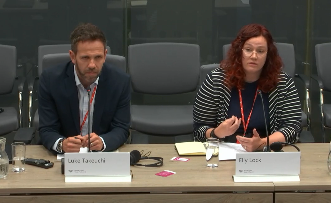 "Partnership working is key to driving system change" - CHC gives evidence to Senedd committee on the Homelessness Bill