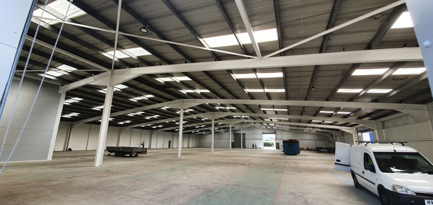 Celtic Offsite, before fit out started