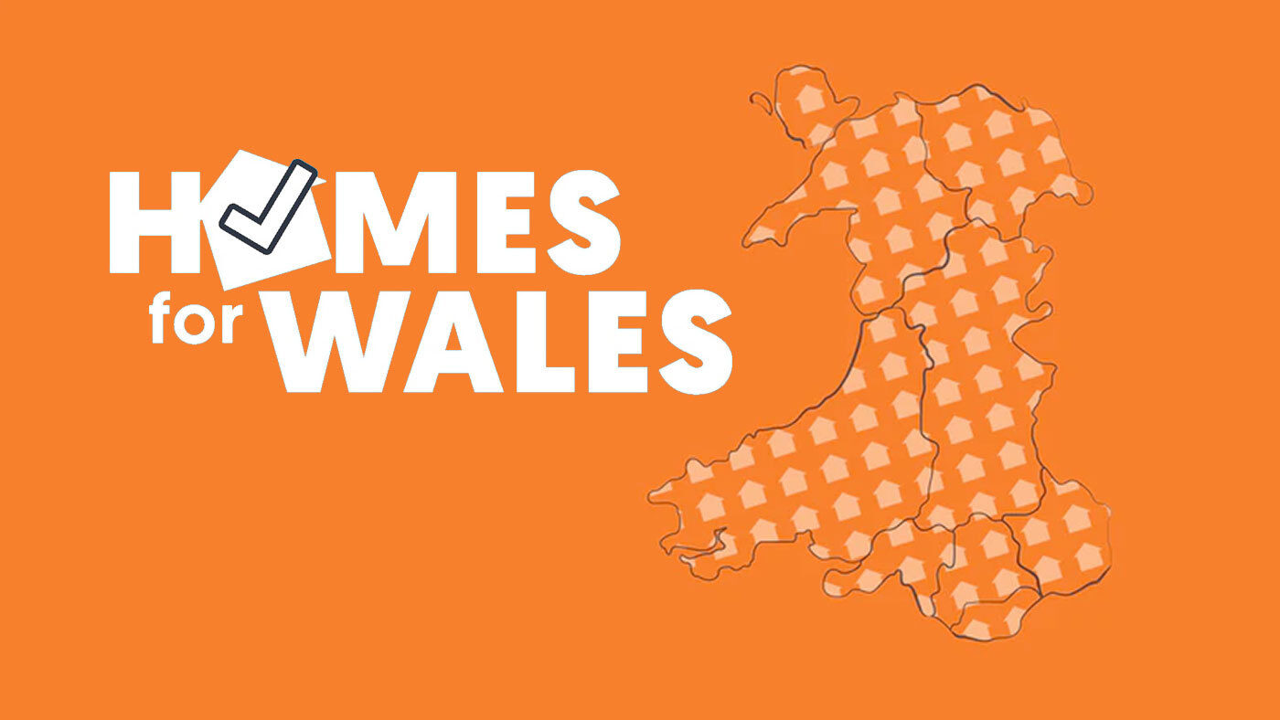 Homes for Wales campaign logo