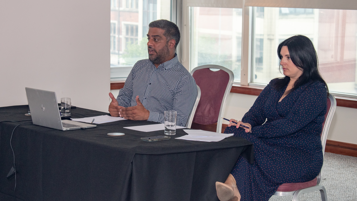 A workshop session at the One Big conference.