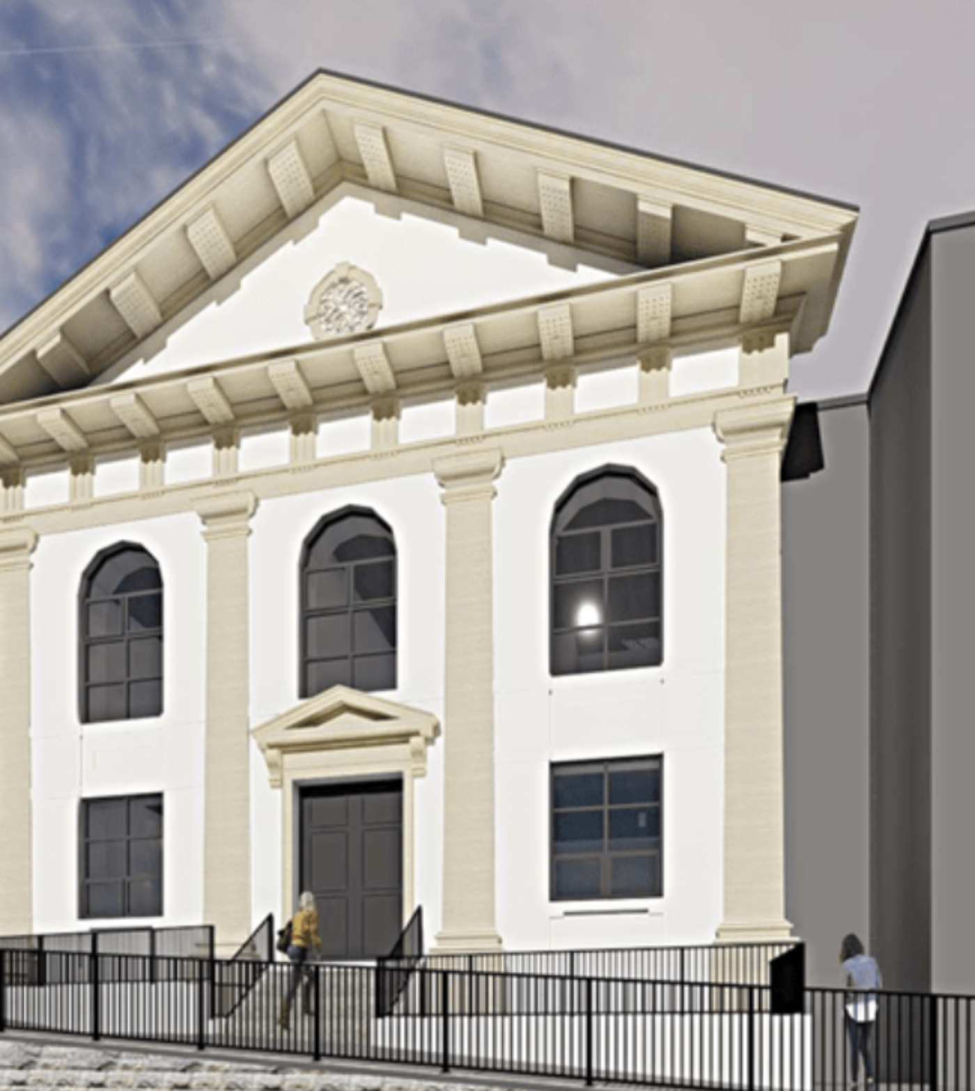 An image of how the nightclub retrofit will look.