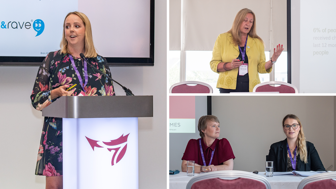 Speakers taking part in workshop sessions during the One Big conference.