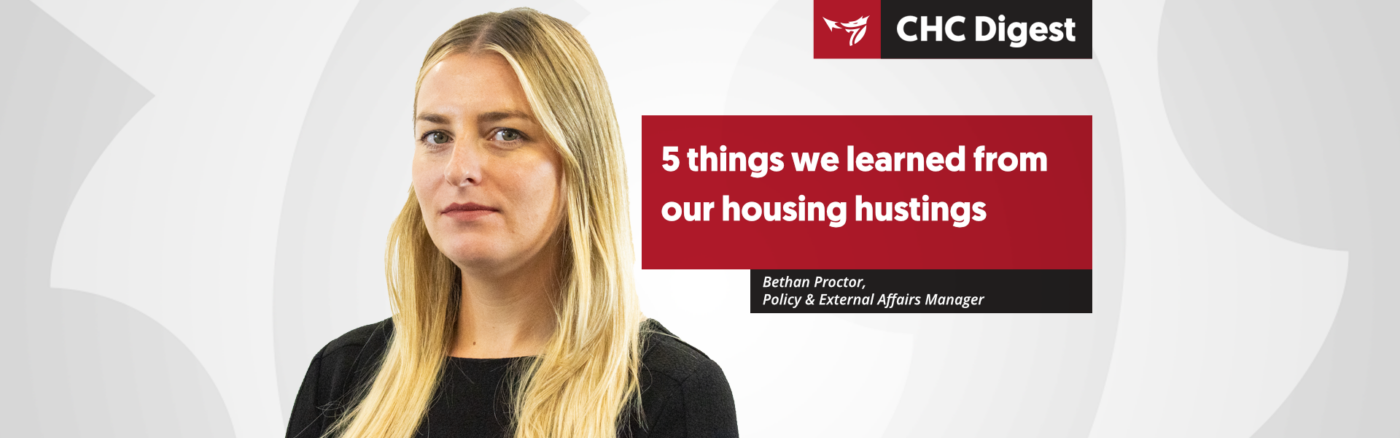 Five things we learned from our housing hustings