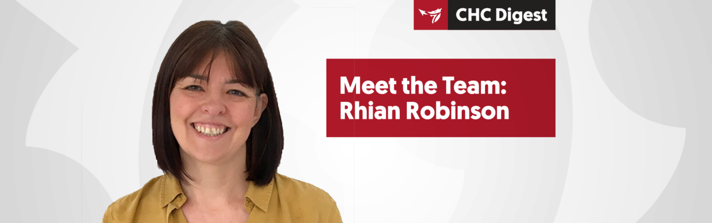 Meet the Team - Rhian Robinson