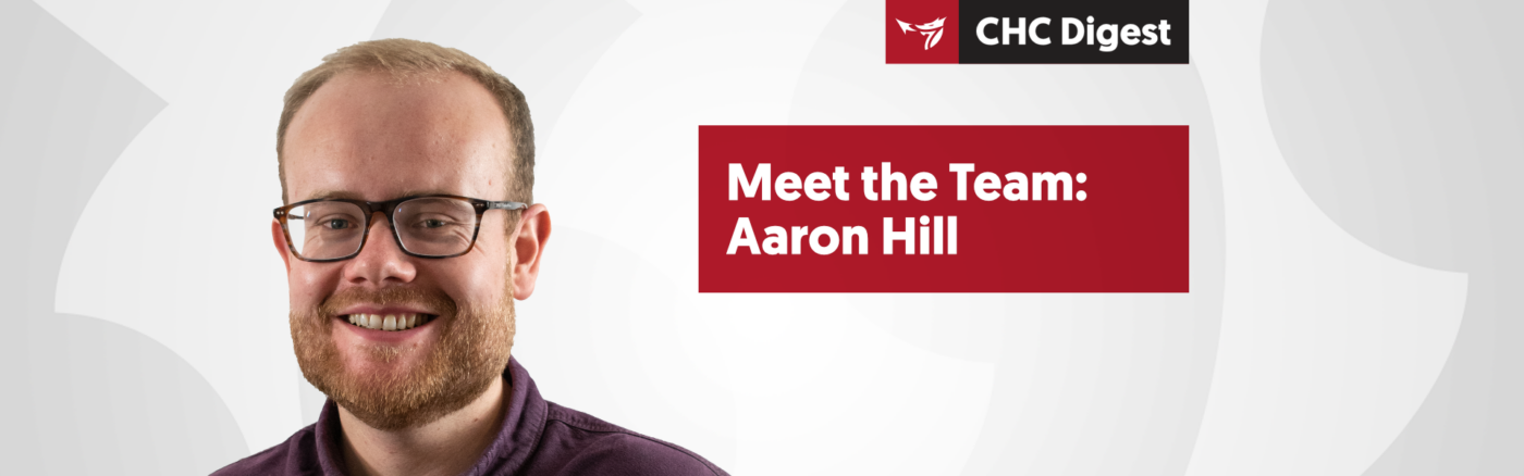 Meet the team: Aaron Hill