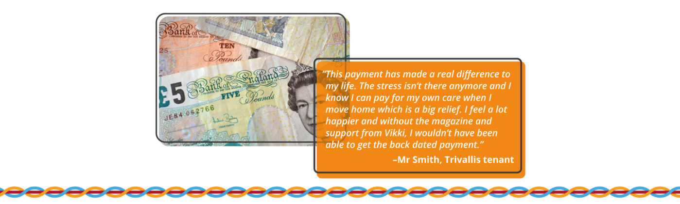 Tenant saves thousands of pounds following advice