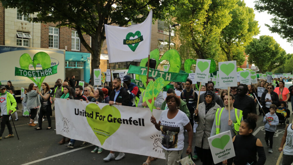 Will Atkinson reflects on Grenfell Tower tragedy a year on