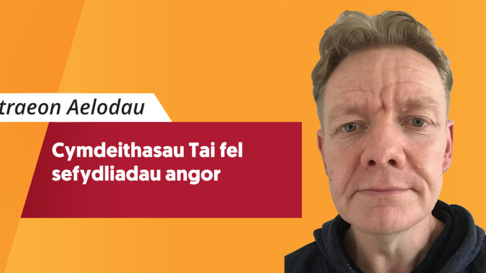 Cymdeithasau Tai fel sefydliadau angor