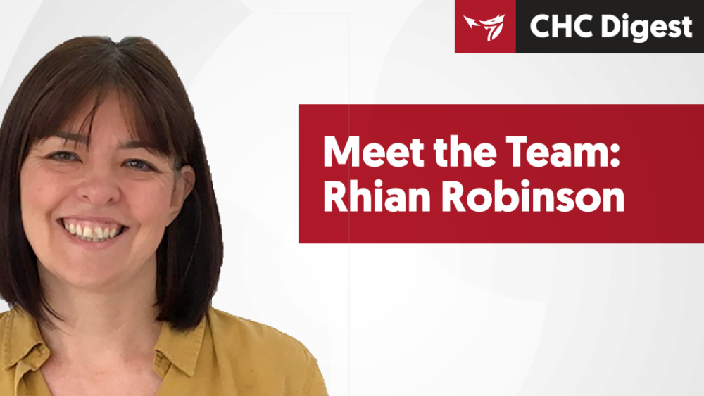 Meet the Team - Rhian Robinson