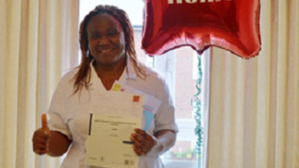 Cardiff tenant achieves goals with help from Taff Housing